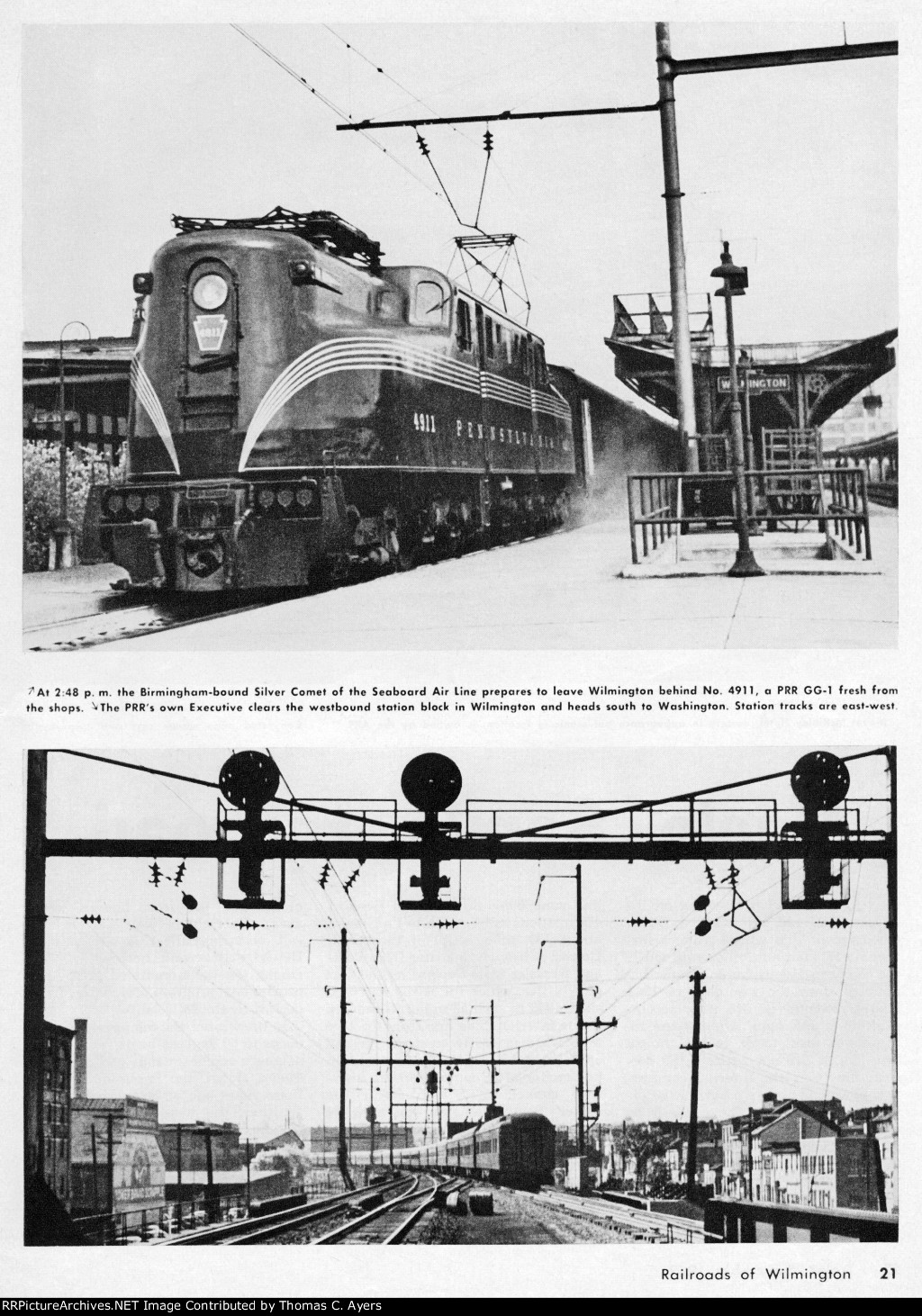 "Railroads Of Wilmington," Page 21, 1949